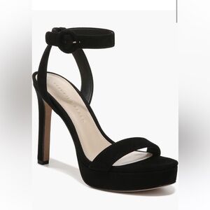 Veronica Beard Darcelle High Heels - -nakle straps - suede